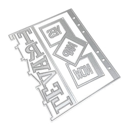 Sidekick Essentials 34 - Travel Fold Out - Elizabeth Craft Metal Die