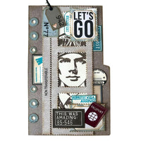 Travel Journal - Elizabeth Craft Clear Stamps