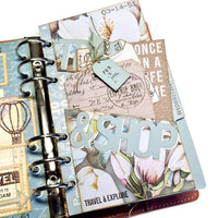 Slanting Library Pocket With Bag - Elizabeth Craft Metal Die