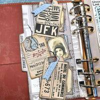 Travels From The Past 3 - Elizabeth Craft Clear Stamps