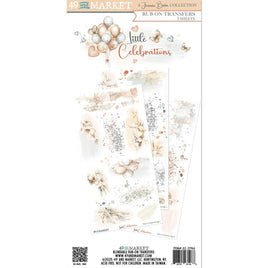 Little Celebrations - 49 And Market Rub-On Transfer Set 6"X12"