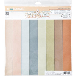 Little Dreamer/Celebrations Solids - 49 And Market Collection Pack Solids 12"X12"