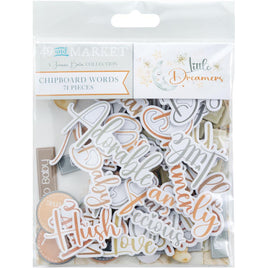 Elements, Little Dreamer - 49 And Market Chipboard Set