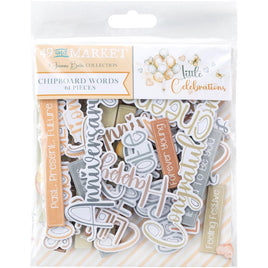 Little Celebrations - 49 And Market Chipboard Set