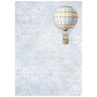 Timeless - Stamperia Rice Paper Backgrounds A6 8/Pkg