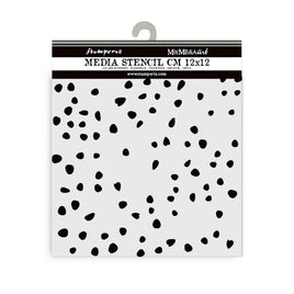 Timeless Petals Texture - Stamperia Stencil 4.72"X 4.72"