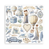 Timeless - Stamperia Single-Sided Paper Pad 12"X12" 22/Pkg