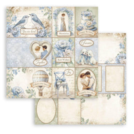 Timeless 9 Cards - Stamperia Double-Sided Cardstock 12"X12"