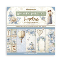Timeless, 10 Designs/ 1 Each - Stamperia Double-Sided Paper Pad 12"X12" 10/Pkg