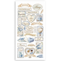 Timeless - Stamperia Double-Sided Paper Cut-Outs 4/Pkg