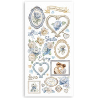 Timeless - Stamperia Double-Sided Paper Cut-Outs 4/Pkg