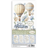 Timeless - Stamperia Double-Sided Paper Cut-Outs 4/Pkg