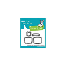 Cake It Easy Add-On - Lawn Cuts Custom Craft Die
