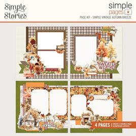 Simple Vintage Autumn Breeze - Simple Stories Simple Pages Page Kit
