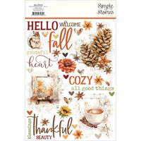 Simple Vintage Autumn Breeze - Simple Stories Rub-Ons