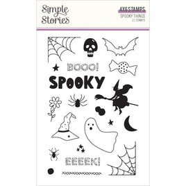 Spooky Things - Simple Stories Photopolymer Stamps