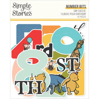 Number - Say Cheese Classic Pooh Bits & Pieces Die-Cuts