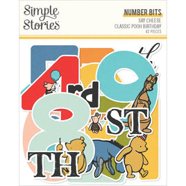 Number - Say Cheese Classic Pooh Bits & Pieces Die-Cuts