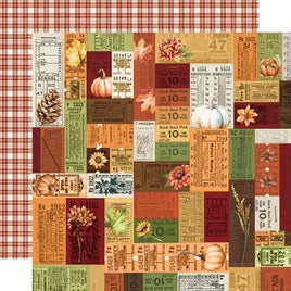 Cozy Season - Simple Vintage Autumn Breeze Double-Sided Cardstock 12"X12"