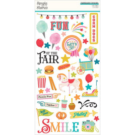 Fun Times - Simple Stories Chipboard Stickers 6"X12"