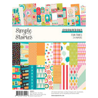 Fun Times - Simple Stories Double-Sided Paper Pad 6"X8" 24/Pkg