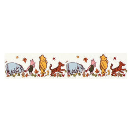 Playing In The Leaves - Winnie The Pooh Autumn Washi Tape