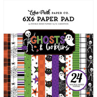 Ghosts And Goblins - Echo Park Double-Sided Paper Pad 6"X6"