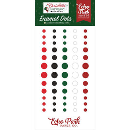 Christmas Express - Echo Park Adhesive Enamel Dots