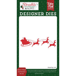 Santa's Sleigh And Reindeer - Christmas Express Small Die Set