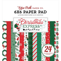 Christmas Express - Echo Park Double-Sided Paper Pad 6"X6"