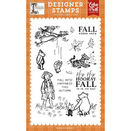 Fall Into Happiness - Winnie The Pooh Autumn Stamp Set