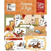 Frames & Tags, Winnie The Pooh Autumn - Echo Park Ephemera