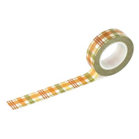 Winnie The Pooh Fall Plaid - Winnie The Pooh Autumn Washi Tape