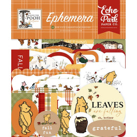 Icons, Winnie The Pooh Autumn - Echo Park Ephemera