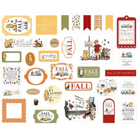 Icons, Winnie The Pooh Autumn - Echo Park Ephemera