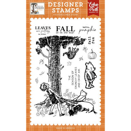 Crunchy Leaves And Crisp Air - Winnie The Pooh Autumn Stamp Set