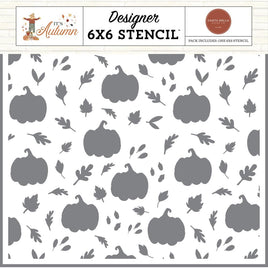 Cutest Pumpkin Patch - It's Autumn Stencil 6"X6"