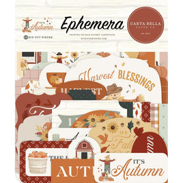 Icons, It's Autumn - Carta Bella Cardstock Ephemera