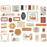 Icons, It's Autumn - Carta Bella Cardstock Ephemera