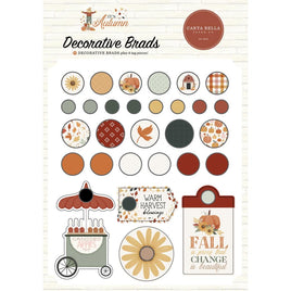 It's Autumn - Carta Bella Decorative Brads