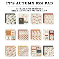 It's Autumn - Carta Bella Double-Sided Paper Pad 6"X6"