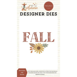 Decorative Fall - Its Autumn Small Die Set