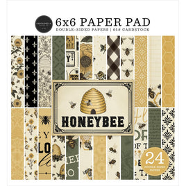 Honey Bee - Carta Bella Double-Sided Paper Pad 6"X6"