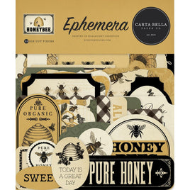 Icons, Honey Bee - Carta Bella Cardstock Ephemera