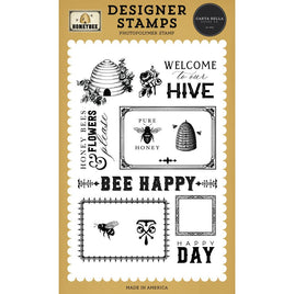 Welcome To Our Hive - Honey Bee Stamp Set