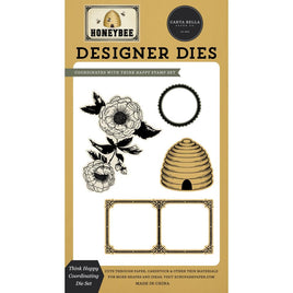 Think Happy - Honey Bee Small Die set