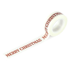 Merry Christmas Word - Christmas Village Washi Tape