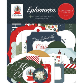 Icons, Christmas In The City - Carta Bella Cardstock Ephemera