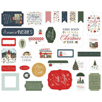 Icons, Christmas In The City - Carta Bella Cardstock Ephemera