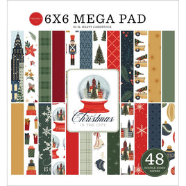 Christmas In The City - Carta Bella Double-Sided Cardmakers Mega Paper Pad 6"X6"